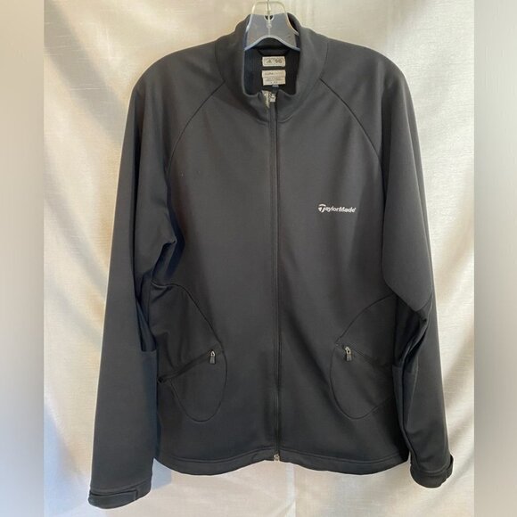 Taylormade Adidas Black Adicross Waterproof Golf Jacket Mens  L - Picture 15 of 16